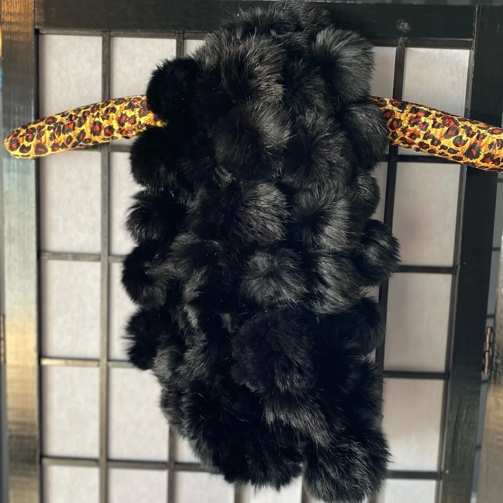 Adrienne Landau Angora Fur Snood